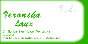 veronika laux business card